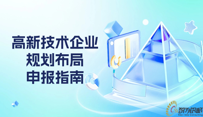 高新技術企業(yè)規(guī)劃布局申報指南