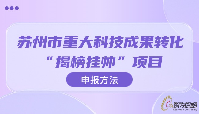 蘇州市重大科技成果轉(zhuǎn)化“揭榜掛帥”項(xiàng)目咨詢(xún)方法.jpg